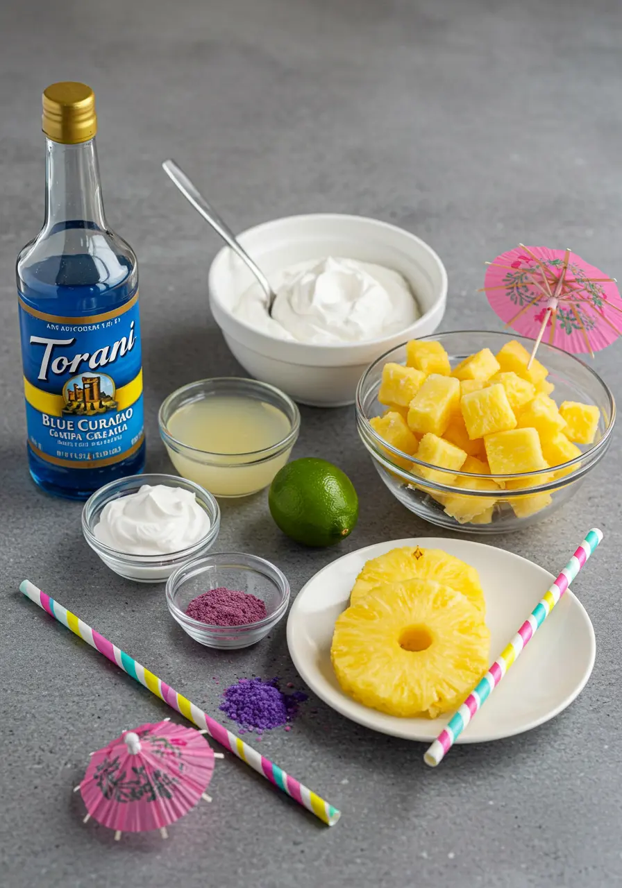Galaxy Piña Colada ingredient