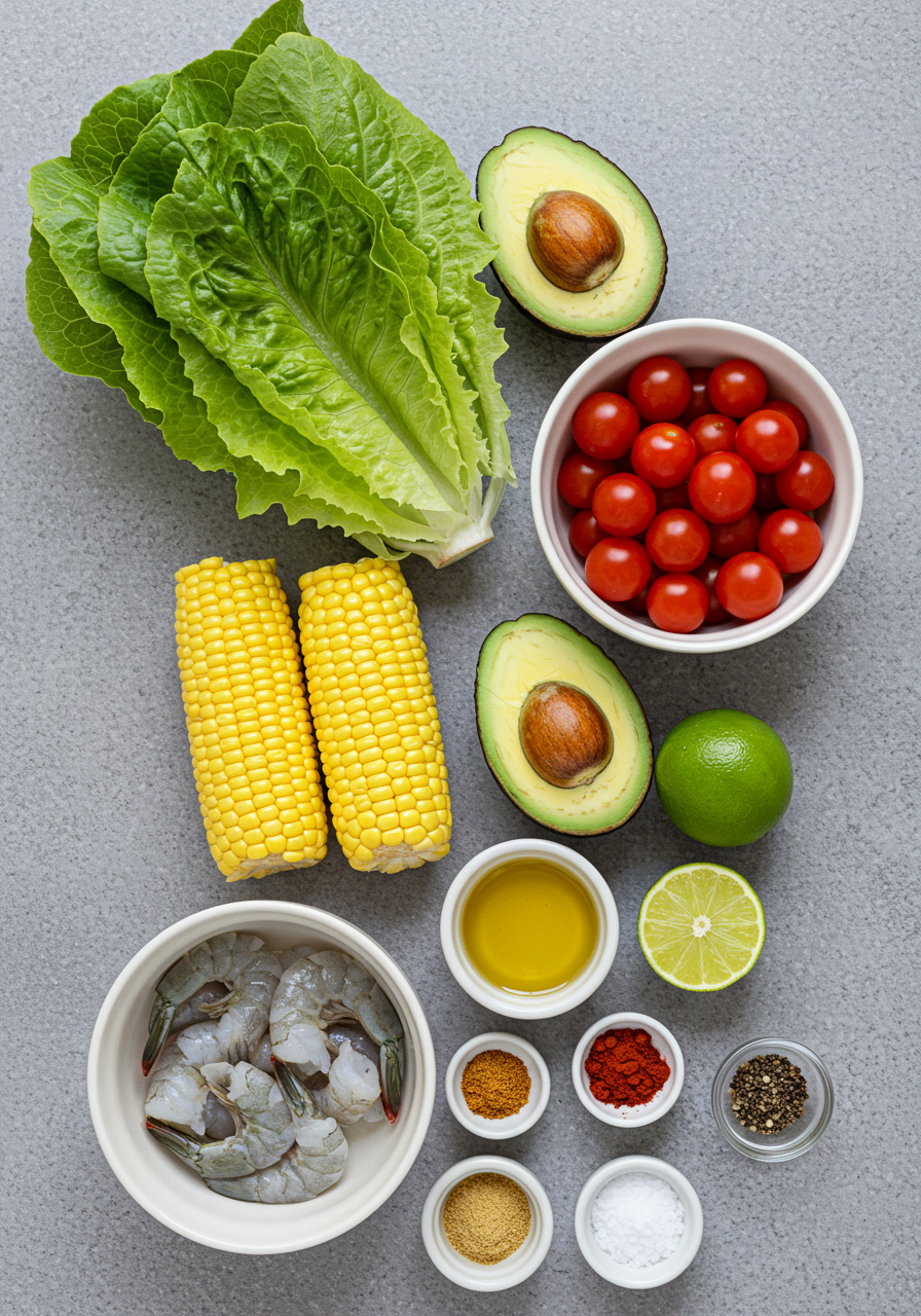Grilled Shrimp Avocado and Corn Salad Recipe ingredient 2