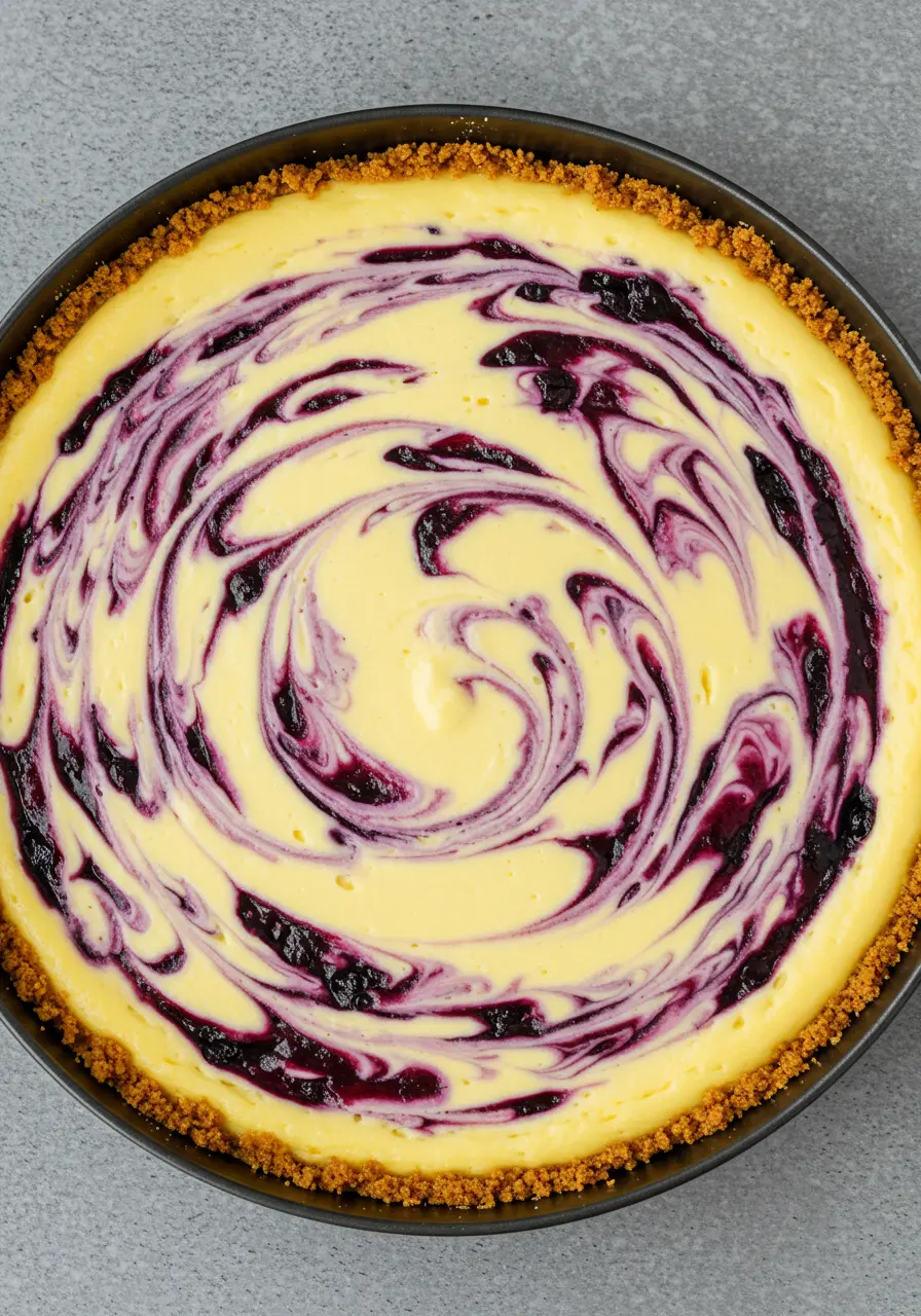 Lemon Blueberry Cheesecake 2