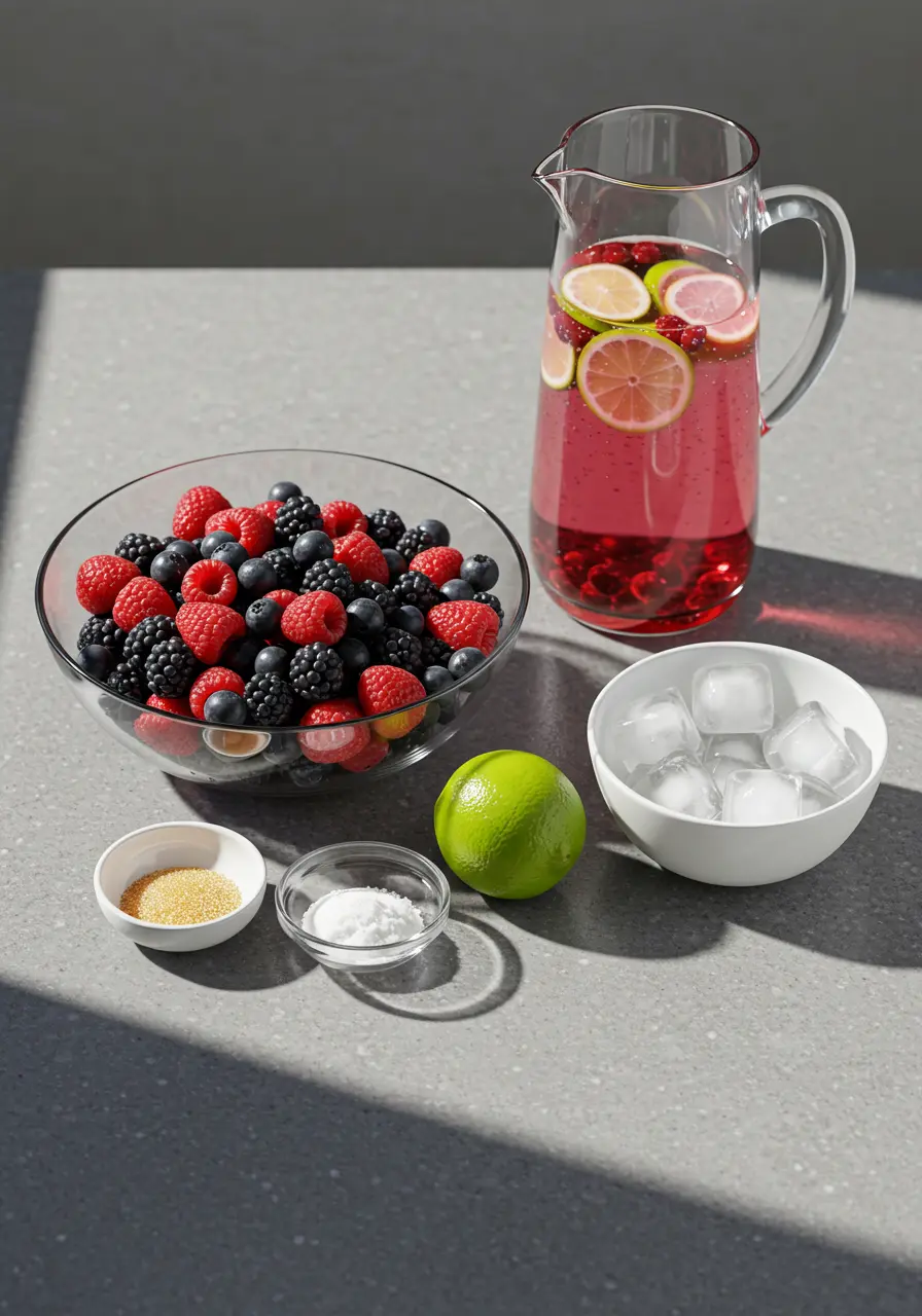 Mixed Berry Sparkling Water ingredient 2