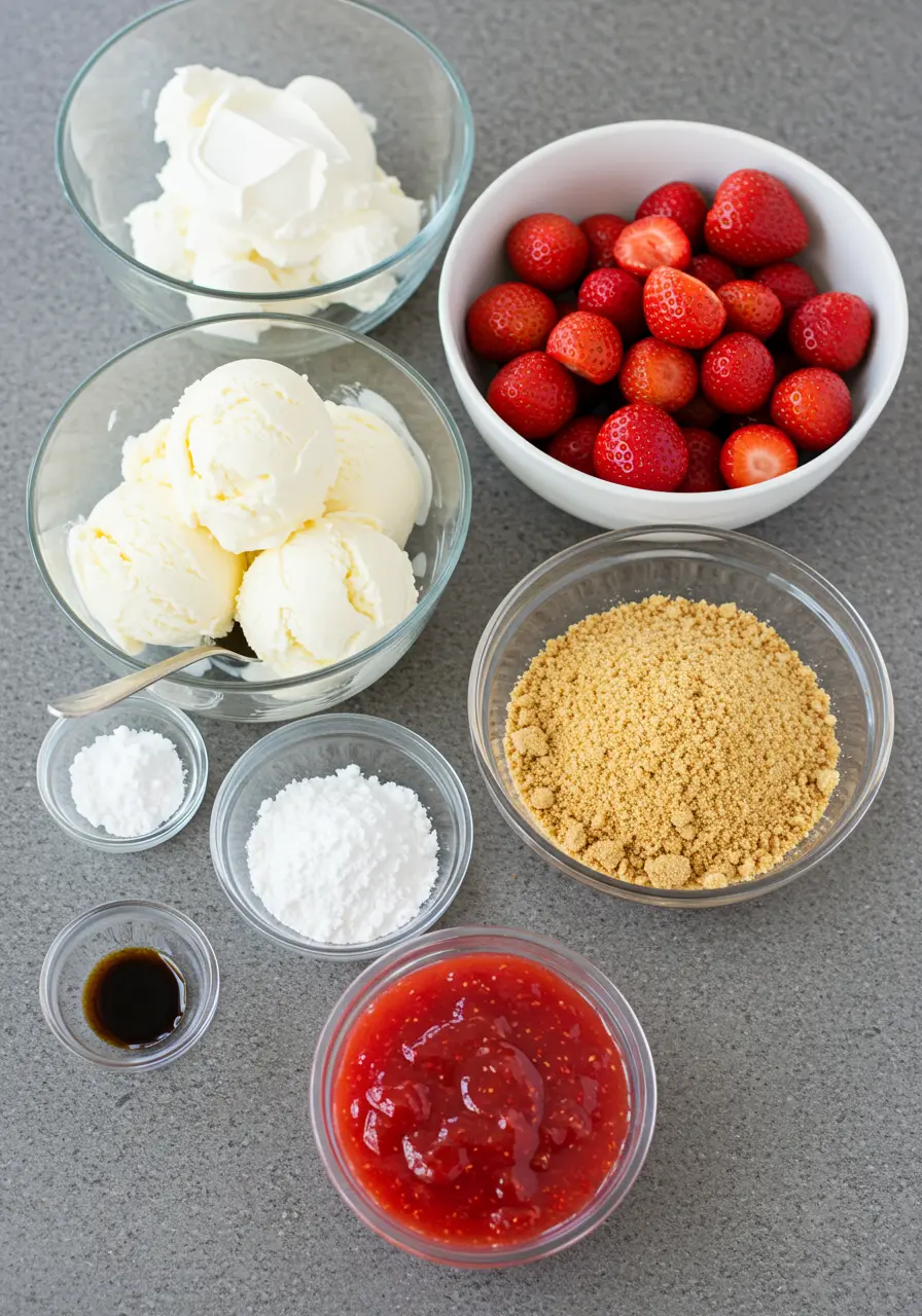 Strawberry Cheesecake Milkshake ingredient 2