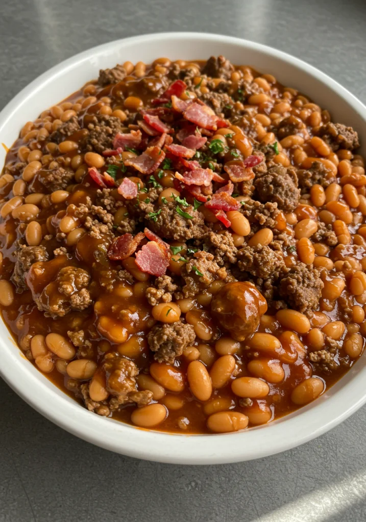 Beefy Bean Bake 1