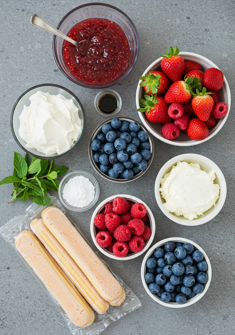 Berry Trifle ingredient 1